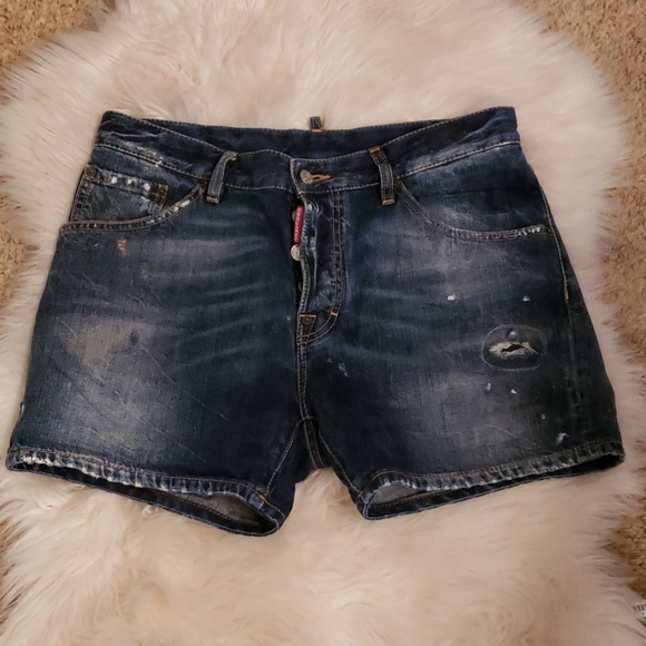 short jean dsquared
